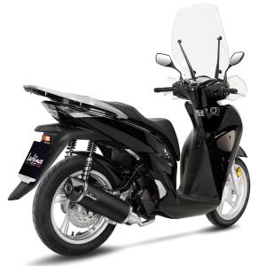 Escape completo no homologado LV NERO Honda sh 125i 20-23/ sh 150i 20-23